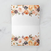 Sjofele chique bloem roos dankkaart kaart (Binnen)