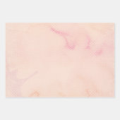 Sjofele Roze Groene Tuin Inpakpapier Vel (Voorkant 2)