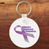 Sjogren's Syndrome Awareness Sleutelhanger (Voorkant)