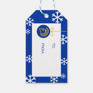 SJSU Holiday Cadeaulabel