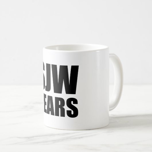 SJW déchire la tasse (Devant droit)