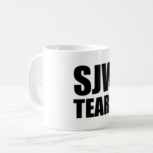 SJW déchire la tasse (Devant gauche)