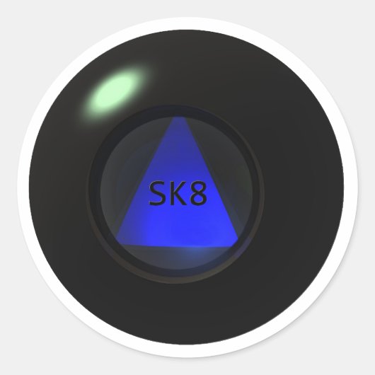 SK8_Bal Ronde Sticker (Voorkant)