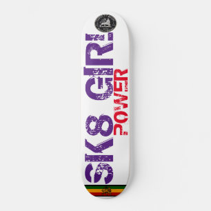 SK8 MEISJE POWER Skateboard