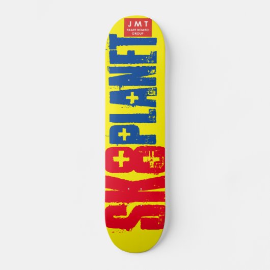 SK8 PLANET / TST Skateboard (Voorkant)