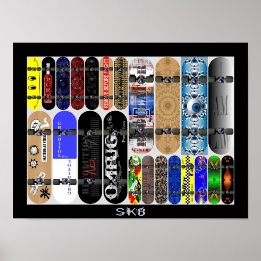 SK8 poster (Voorkant)