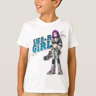 SK8-R Girl Shirt voor meisjes