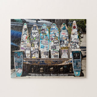Sk8 Raad Bench Jigzaag Legpuzzel