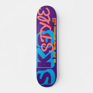 SK8 STIJLE JMT7 3/4-inch skateboard deck
