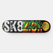 SK8 ZION 8 1/2" Skateboard Deck (Horizontaal)