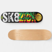 SK8 ZION 8 1/2" Skateboard Deck (Horizontaal)