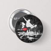 SK8DK Badge Ronde Button 5,7 Cm (Voorkant /achterkant)