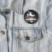 SK8DK Badge Ronde Button 5,7 Cm (In situ)