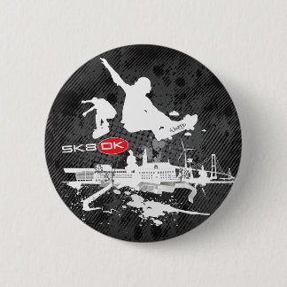 SK8DK Badge Ronde Button 5,7 Cm