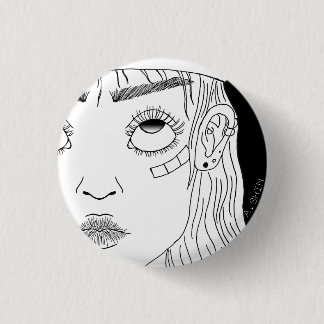 sk8er meisje ronde button 3,2 cm