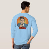 SK8LikeYou Point Mannen T-shirt met lange mouwen (Achterkant volledig)