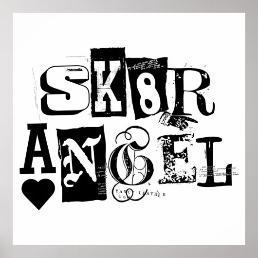 SK8R ENGEL 3 POSTER (Voorkant)