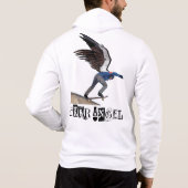 SK8R SWEAT - SHIRT À CAPUCHE ANGEL (Dos)