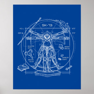 SK-73 Afdrukken Poster