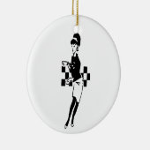 SKA Dancer Keramisch Ornament (Rechts)