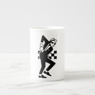 SKA Dancer Porselein Kop