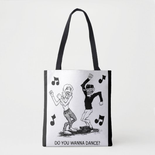 Ska-dans Tote Bag (Voorkant)