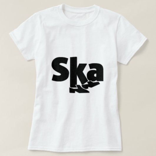 SKA-dansfeet T-shirt (Design voorkant)