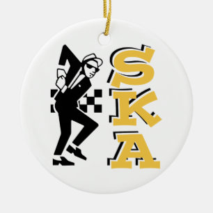Ska Guy Keramisch Ornament