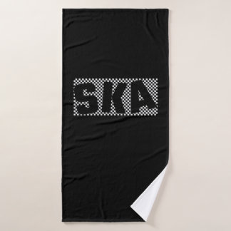 Ska Muster Old School Jazz Musikstil Badhanddoek