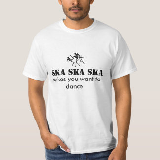 ska, ska ska, laat je dansen t-shirt