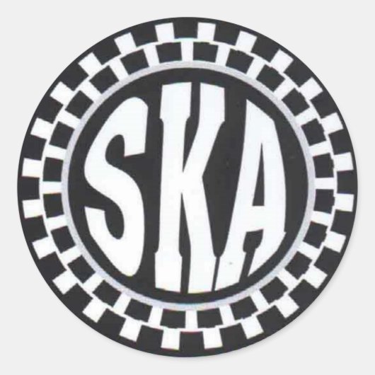 ska sticker (Voorkant)