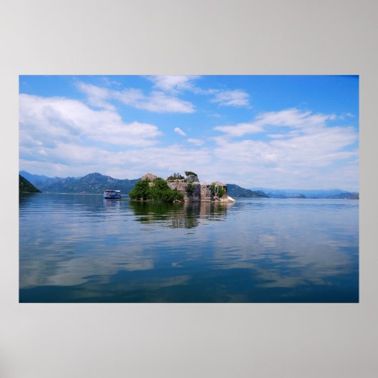 Skadar Lake in Montenegro Poster (Voorkant)