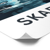 Skaftafell Iceland Travel Print (Hoek)