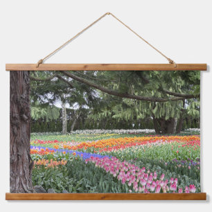 Skagit Valley Tulpen Tapijt Kunst Hangend Wandkleed