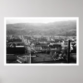 Skagway, Alaska Birdseye 1915 Poster (Voorkant)