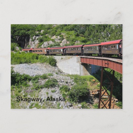 Skagway, Alaska Briefkaart (Voorkant)