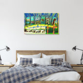 Skagway, Alaska - Grote letterscènes Canvas Afdruk (Insitu (Slaapkamer))