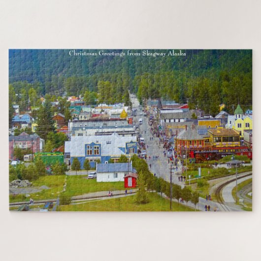 Skagway Alaska Legpuzzel (Horizontaal)