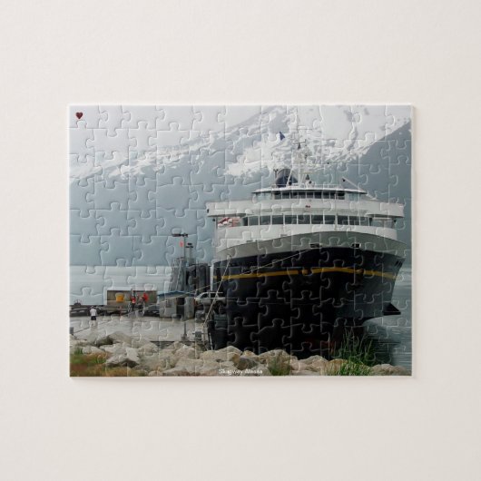 Skagway Alaska Legpuzzel (Horizontaal)
