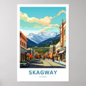 Skagway Alaska Reisprint Poster (Voorkant)