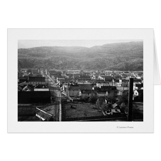 Skagway, Alaska Vue de la 5e Avenue Photographie (Devant horizontal)