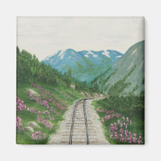 Skagway Railroad Magnet Magneet