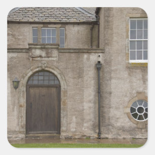 Skaill House, 17e-eeuwse villa op Orkney Vierkante Sticker