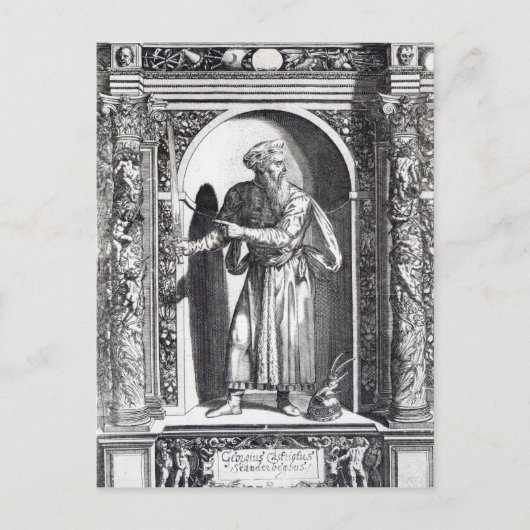 Skanderbeg Briefkaart (Voorkant)