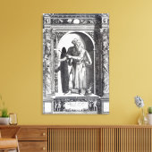 Skanderbeg Canvas Afdruk (Insitu (Woonkamer))