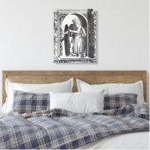 Skanderbeg Canvas Afdruk (Insitu (Slaapkamer))
