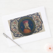 Skanderbeg Rechthoekige Sticker (Envelop)