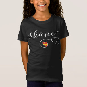 Skåne Flag Heart, Zweden, Scania T-Shirt