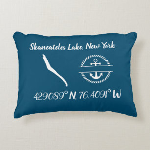 Skaneateles Lake Accent Pillow Accent Kussen
