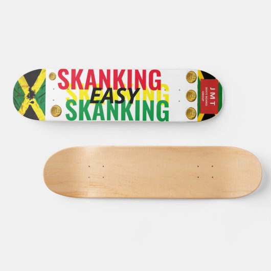 SKANKING FACILE (JAM) (JMT) 7 3/4" Skateboard Deck (Horz)
